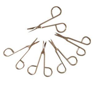 AntiqueVintage Shears Notch Blade & Straight Blade Embroidery Sewing Scissors 4